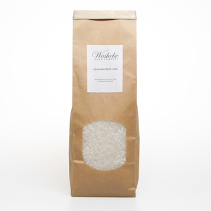 Lavender Bath Salts (500gm bag) - Waiheke Soap Company