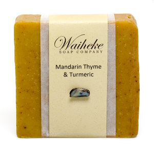 Products: Mandarin, Thyme & Turmeric - Waiheke Soap Company