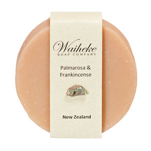Products: Palmarosa & Frankincense - Waiheke Soap Company