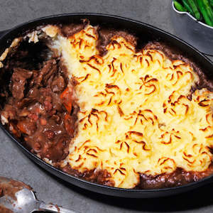 Ready Meals: Venison And Red Wine Cottage Pie Dinner Size