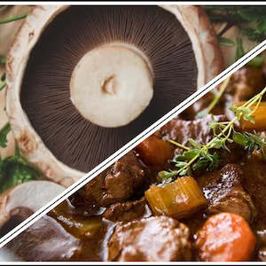 Ready Meals: Steak And Mushroom Pie Dinner Size