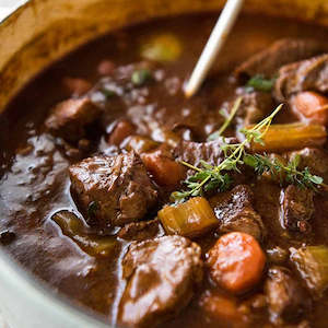 Ready Meals: Steak And Guiness Pie Dinner Size