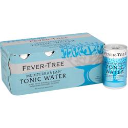 Other: Fever-Tree Mediterranean Tonic water, 8 pack 150ml cans