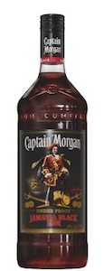 Rum: Captain Morgan Jamaica Black Rum, 1L