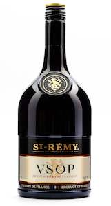 Brandy: St Remy VSOP brandy, 1L
