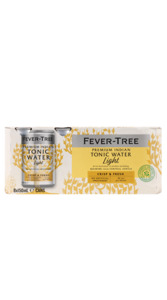 Fever-Tree 'light' Indian Tonic water, 8x150ml cans