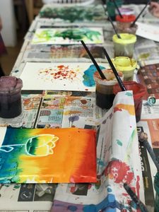 Wednesday 5-9 year olds Art Class – Anya – Term 3