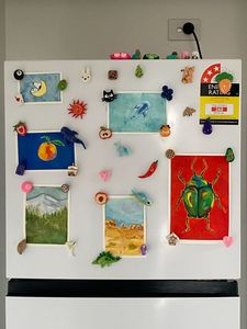 Thursday School Holiday Program – Fridge Magnets & Watercolour