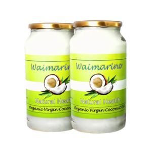 Coconut Oil - Virgin Organic 1L (Twin Pack)