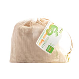 Reusable produce bag - organic cotton - 3-pack