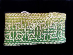 Products: Kete Whakairo – Waiorua Maori Weaving