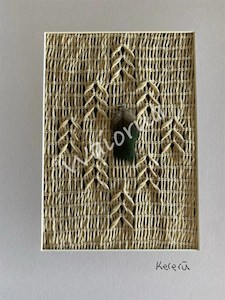 Framed weaving – Waiorua Maori Weaving