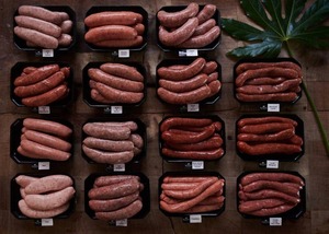 Products: Beef Crumbed (x6 Sausages) - Waipawa Butchery