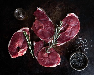 Products: Lamb Leg Steaks (500gm) - Waipawa Butchery
