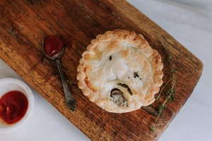 Chicken & Mushroom Pie - Small single-serve - Waipawa Butchery