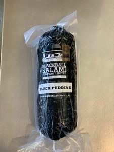 Blackball Black Pudding Chubb (500gm) - Waipawa Butchery