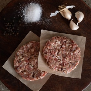 Products: Pork, Cranberry & Chestnut Patties Waipawa Butchery