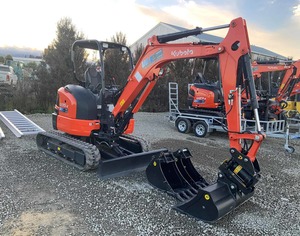 Kubota U35-4HG 3.5 Tonne Mini ROPS Excavator - Wairarapa Hire