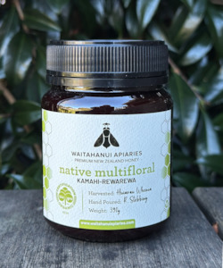 Products: Certified Organic Raw Native Multi Floral Honey