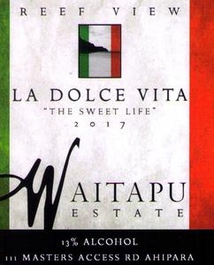 Products: Reef View “La Dolce Vita” 2017 – SOLD OUT – Waitapu Estate