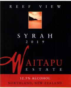 Reef View Syrah 2019 – Waitapu Estate
