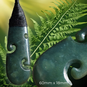 New Zealand Greenstone Teardrop - Roimata Real NZ Adventures