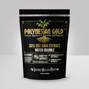 Concentrates: Polynesian Gold Water Soluble Co2 Kava Extract - 50g