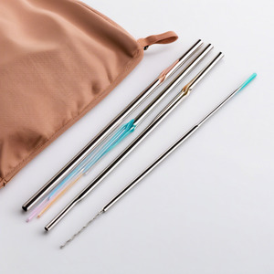 Products: Reusable Stainless Steel Straws Waka Pacific