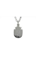 Sterling silver Karen Walker SBYT crest necklace from Walker and Hall Jeweller -&hellip;