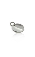 Products: Sterling silver disc pendant from Walker and Hall Jeweller - Walker & Hall