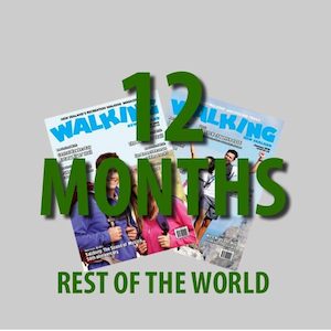 Products: 1 year PRINT Subscription (12 Issues) Rest of the World Walking New Zealand Magazine