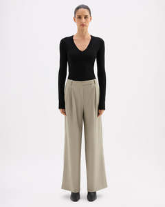Akio Tailored Pant - Vine