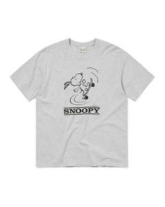 TNT Peanuts Tee - Heather Grey