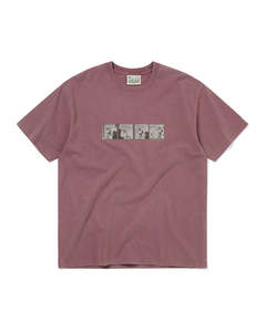 TNT Peanuts Comic Strip Tee - Fuchsia