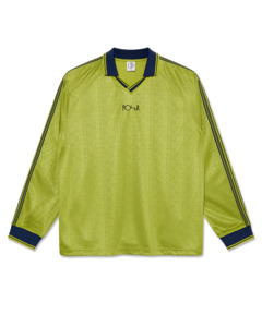 Davie Long Sleeve Shirt - Peridot/Dark Blue