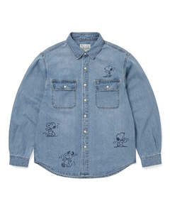 TNT Peanuts Denim Shirt - Blue