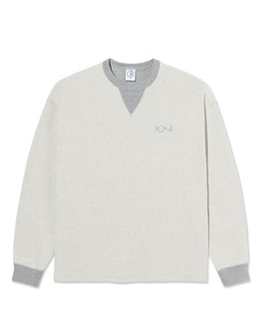 Reversed Sweater - Heather Grey