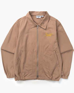 Twill Work Jacket - Mushroom