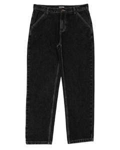 Workers Club Straight Leg Jean - Washed Black