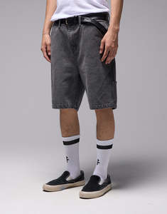 Distend VT Denim 20.5" Carpenter Shorts - Washed Grey