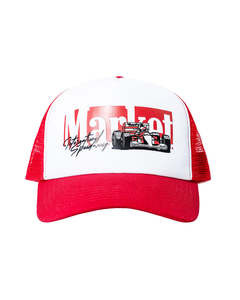 Formula Trucker Hat - Red-White