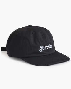 Mens Hats Caps And Beanies: Ripstop Service Cap - Black