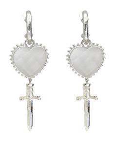 Juliet Earrings | Silver Plated - Silver