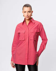 Tudor Shirt - Red Stripe