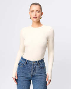 Mossman: Brooklyn Top - Natural