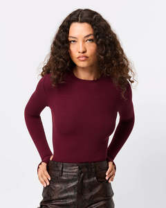 Brooklyn Top - Bordeaux