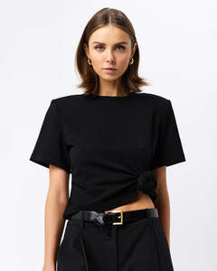 Tied & True Top - Black