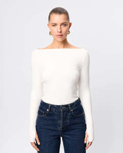 Camden Top - White