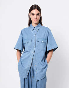 High Tide Shirt - Chambray