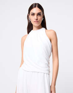 Free Falling Top - White